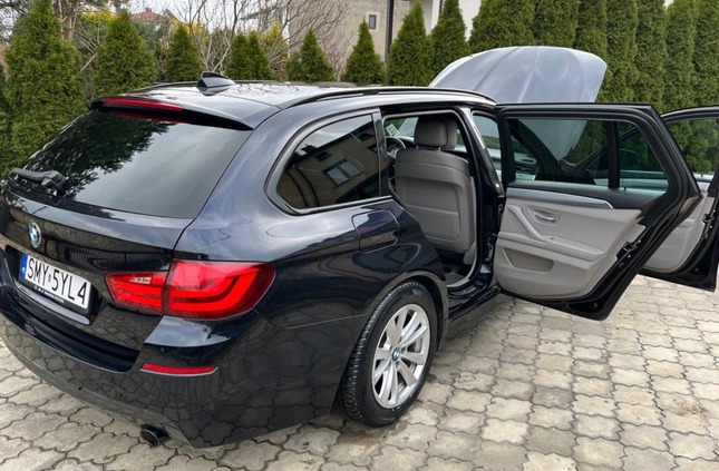 BMW Seria 5 cena 69999 przebieg: 199000, rok produkcji 2012 z Barczewo małe 596